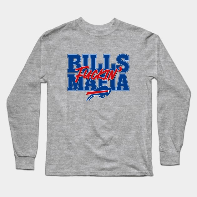 Buffalo Bills - Football Team Long Sleeve T-Shirt by Gvsarts